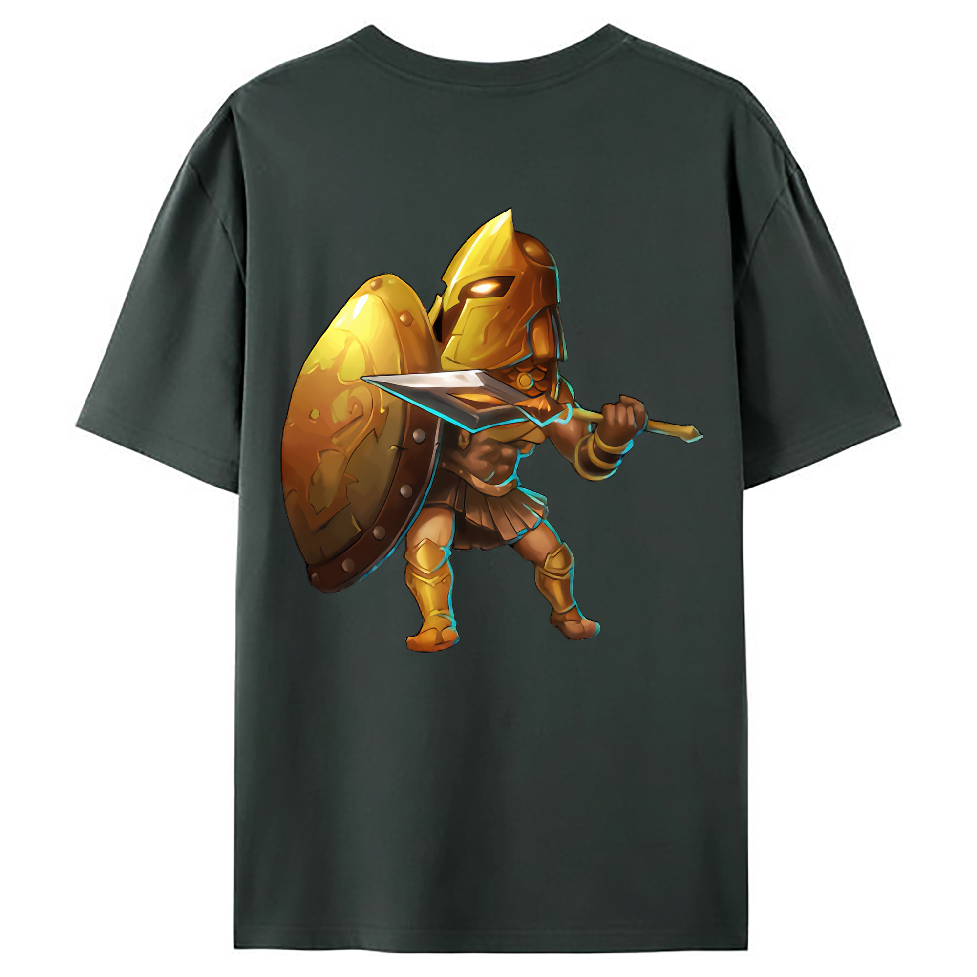 （画像用） リーグ・オブ・レジェンド League of Legends LOL 綿100％ メンズ半袖Tシャツ（バックプリント） 通気性